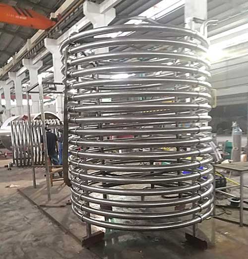 内(nèi)盤管焊(hàn)接