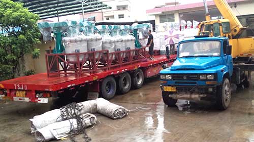 設(shè)備裝車(che)出貨