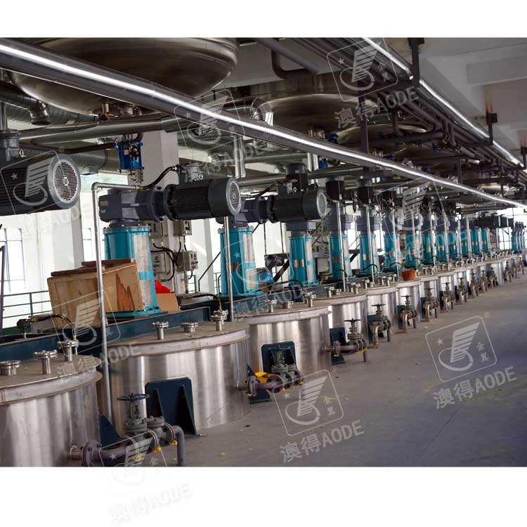 3000L油(yóu)墨自動化生産線(xian)