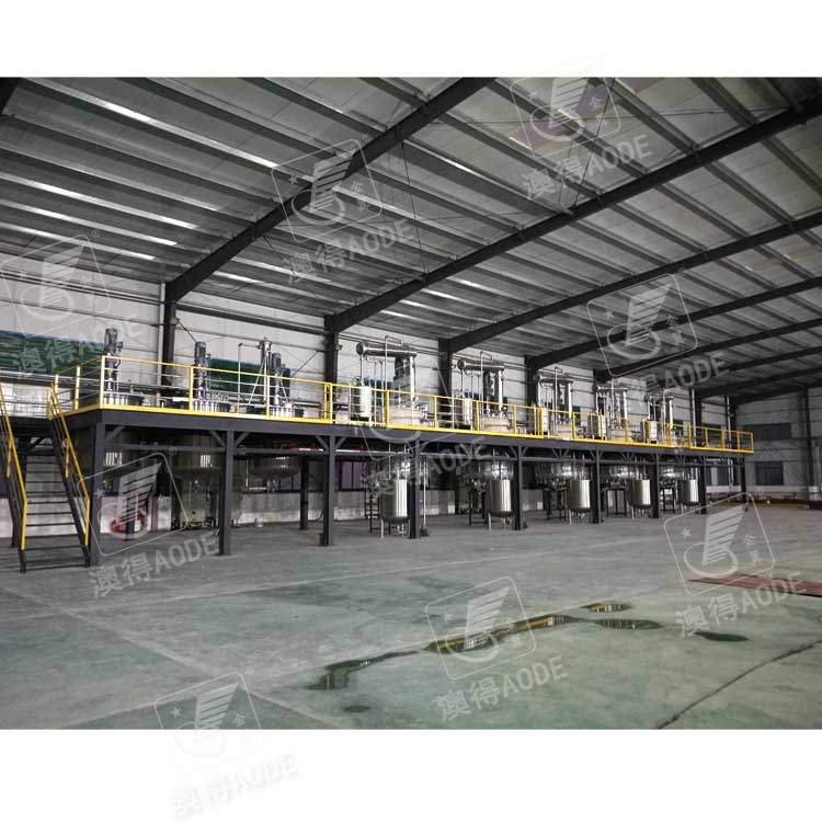 5000L油(yóu)墨反應釜生産(chǎn)線